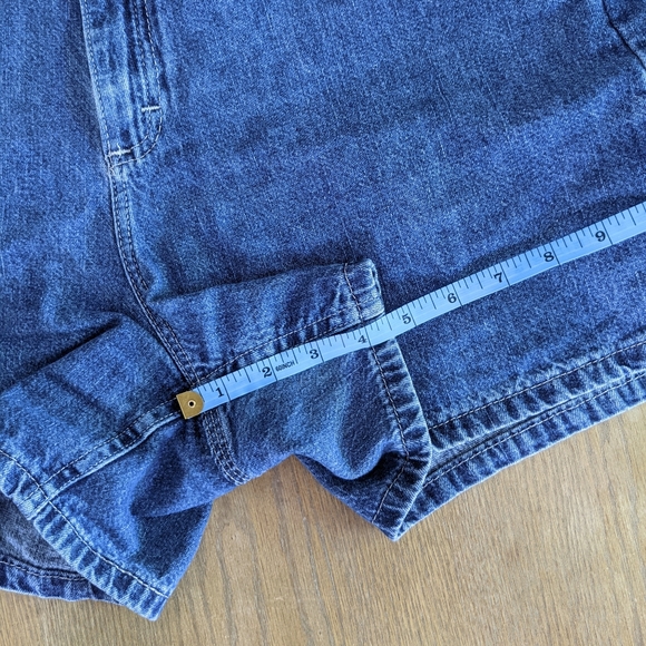RIDERS BY LEE Vtg Denim Carpenter Shorts - Picture 7 of 10